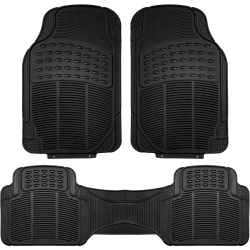 Automotive Floor Mats Solid for all weather protection Universal Fit Trimmable Heavy Duty fits most Cars