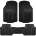 Automotive Floor Mats Solid for all weather protection Universal Fit Trimmable Heavy Duty fits most Cars