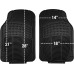 Automotive Floor Mats Solid for all weather protection Universal Fit Trimmable Heavy Duty fits most Cars