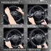 Bling Diamond Leather Steering Wheel Cover, With Sparkly Crystal Glitter Rhinestones Fit 14"1/2-15" Car Wheel Protector